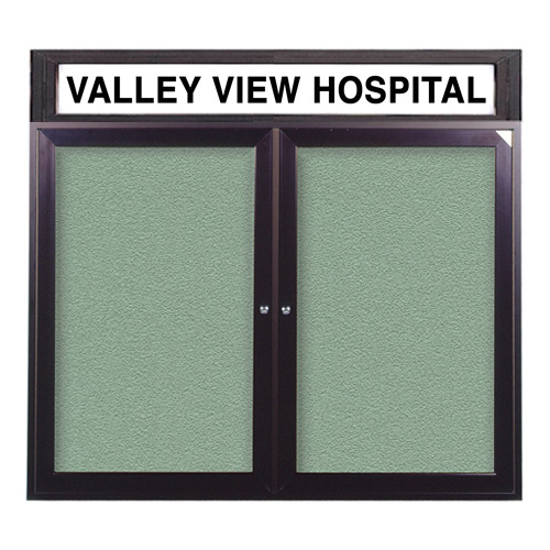 Enclosed Indoor/Outdoor Bulletin Boards