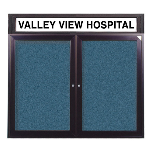 Enclosed Indoor/Outdoor Bulletin Boards