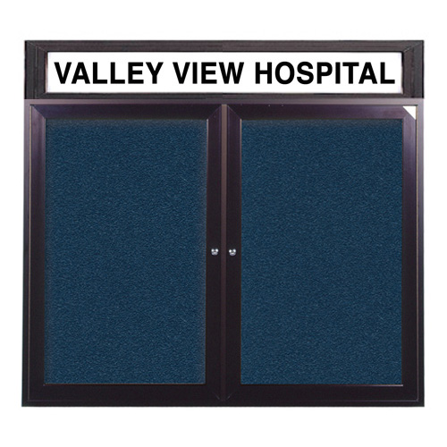 Enclosed Indoor/Outdoor Bulletin Boards