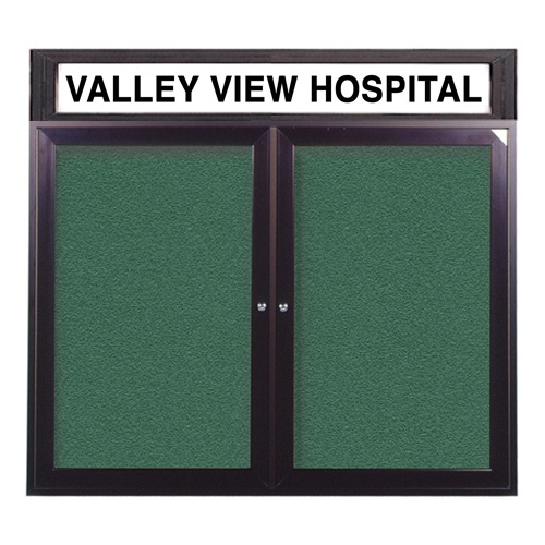 Enclosed Indoor/Outdoor Bulletin Boards