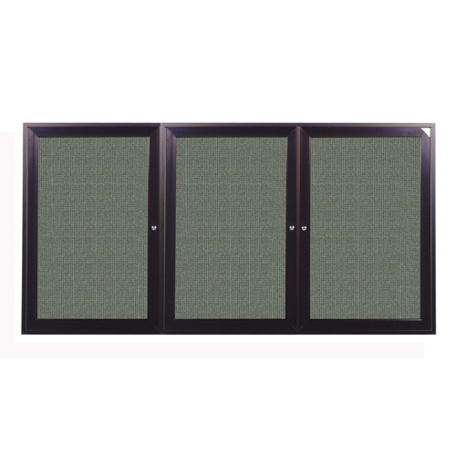 Enclosed Fabric Bulletin Boards with Aluminum Frame