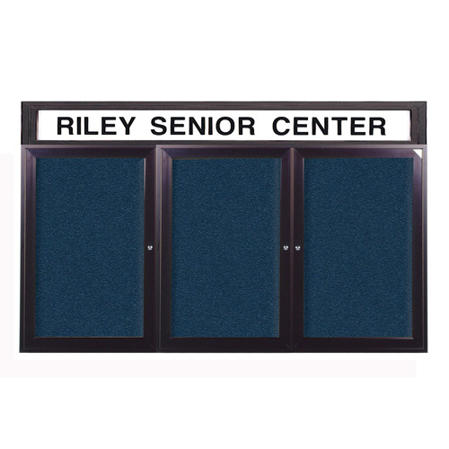 Enclosed Indoor/Outdoor Bulletin Boards