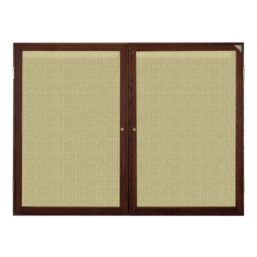 Enclosed Fabric Bulletin Boards with Wood Frame