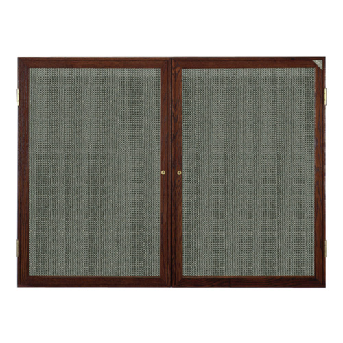 Enclosed Fabric Bulletin Boards with Wood Frame