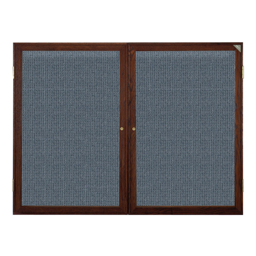 Enclosed Fabric Bulletin Boards with Wood Frame