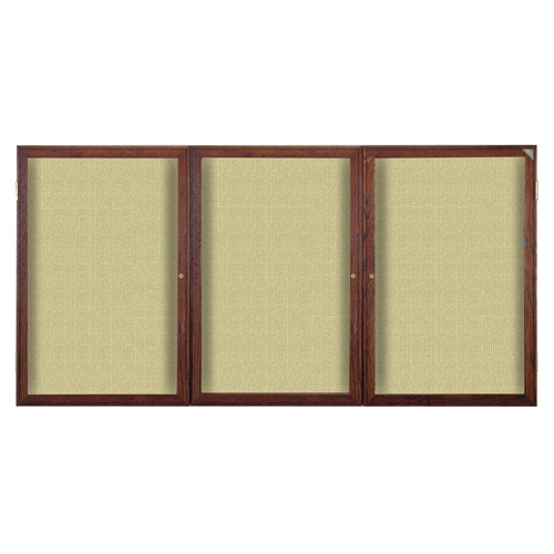 Enclosed Fabric Bulletin Boards with Wood Frame