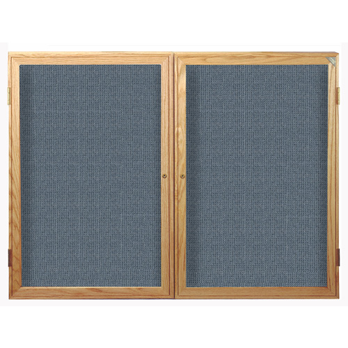 Enclosed Fabric Bulletin Boards with Wood Frame
