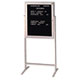 Free Standing Enclosed Letter Boards with Aluminum Frame