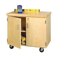 Maple Top - 2 Doors - No Pegboard