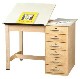 36"W Split Top - 6 Drawers