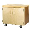 Maple Top - 2 Doors - With Pegboard
