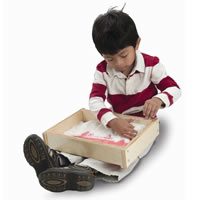Laptop Sandbox, 13.25"W x 2.75"H x 10"D