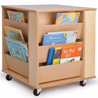 Four-Sided Big Book Rack