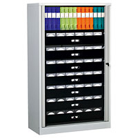 78" Tambour Door Cabinet Pre-Configured Kits