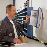 Standard 10-Pocket QuickFind Wall-Mounted Reference Organizer