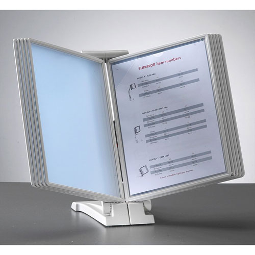 Standard 10Pocket QuickFind Desktop Reference Organizer