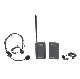 Wireless VHF Lapel and Headset Mic