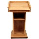 Non-Sound Lectern - Back View