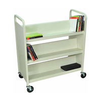 37"W x 18"D x 42"H - Putty Finish - 6 Shelves