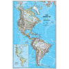 The Americas Wall Map