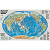The Earths Fractured Surface Wall Map