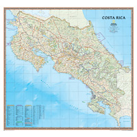 Costa Rica Adventure Map