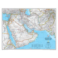 Afghanistan/Pakistan/Mideast Wall Maps