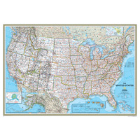 United States Classic Wall Map