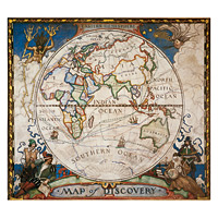 Wall Maps - Map of Discovery