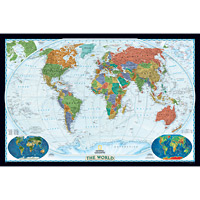 Wall Maps - World Decorator