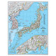 Japan and Korea Wall Maps