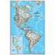 The Americas Wall Map