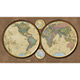 Wall Maps - World Hemispheres