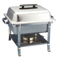 4 Qt. Deluxe Half Size Chafer