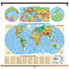 World Physical Political Map (Grades 6-12)