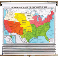 "Exploration to the Brink of Civil War" United States History Map Set