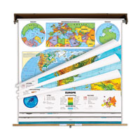 Physical Political Map Sets