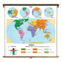 World Starter Map (Grades PreK-1)