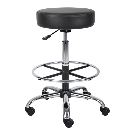 Medical / Drafting Stools with Black Caressoft™