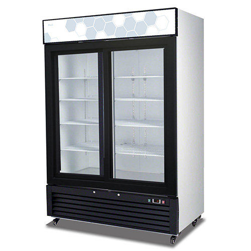 Migali Refrigerators Competitor Series Sliding Glass Door Refrigerators