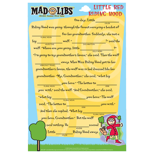 Mad Libs Incrediwalls™