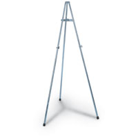 Economy Steel Easel, 57.5"H