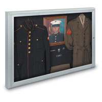 4" Deep Radius Framed Corkboards