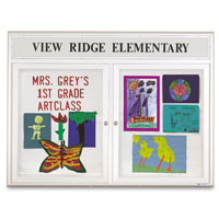 Square and Radius Design Easy Tack Boards with Header