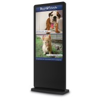 43" LCD All-In-One Freestanding Kiosk