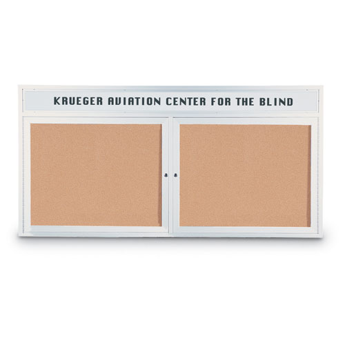 Indoor Enclosed Corkboards