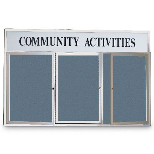Indoor Enclosed Easy Tack Boards