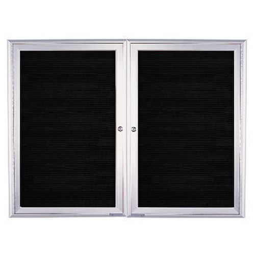Square and Radius Design Outdoor Enclosed Aluminum Letter Boards