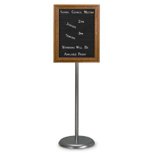 Enclosed Pedestal Letterboards