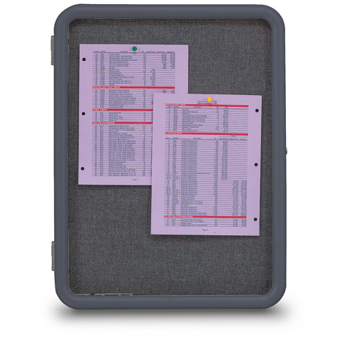 "Image" Enclosed Corkboards